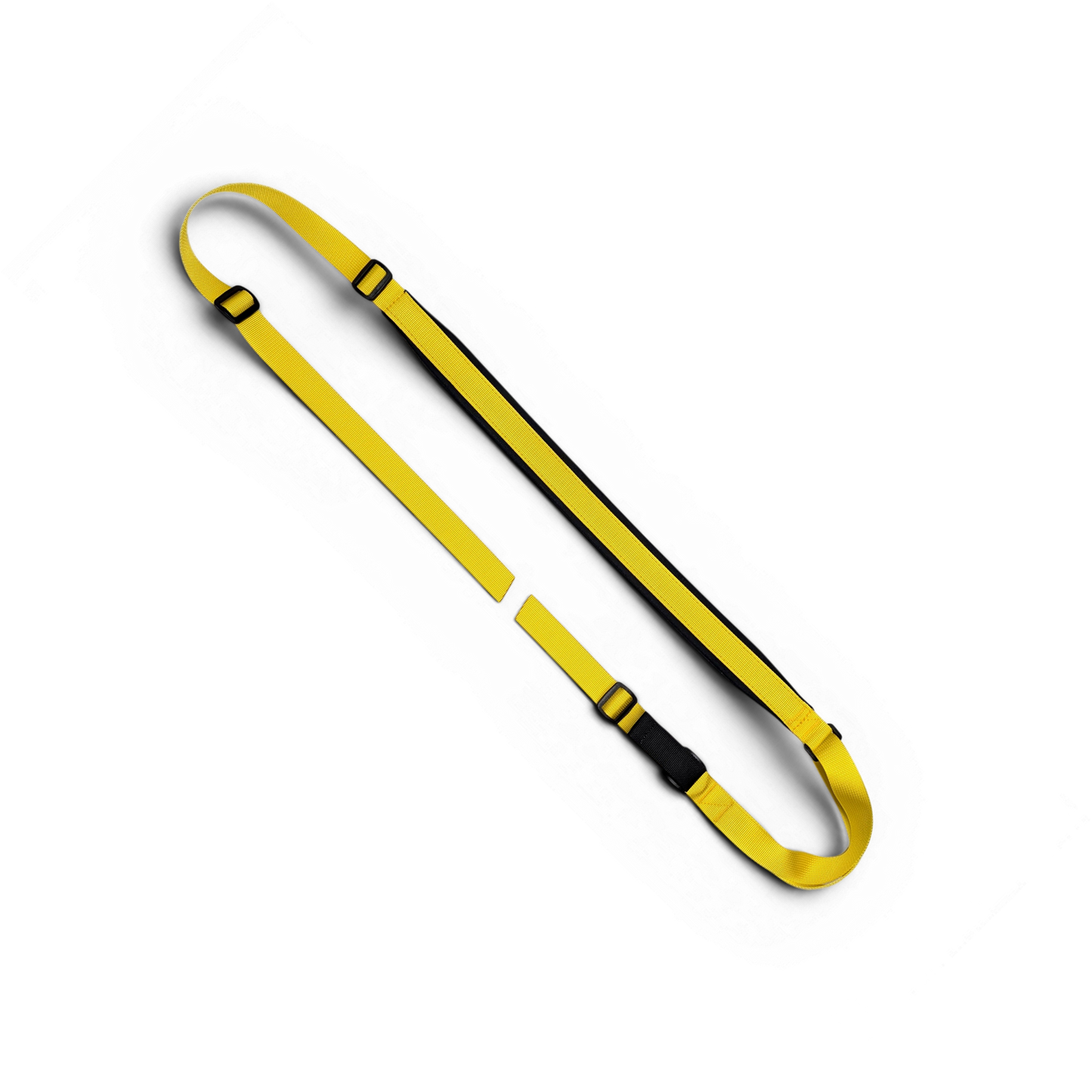 Yellow + Black Padded Sling