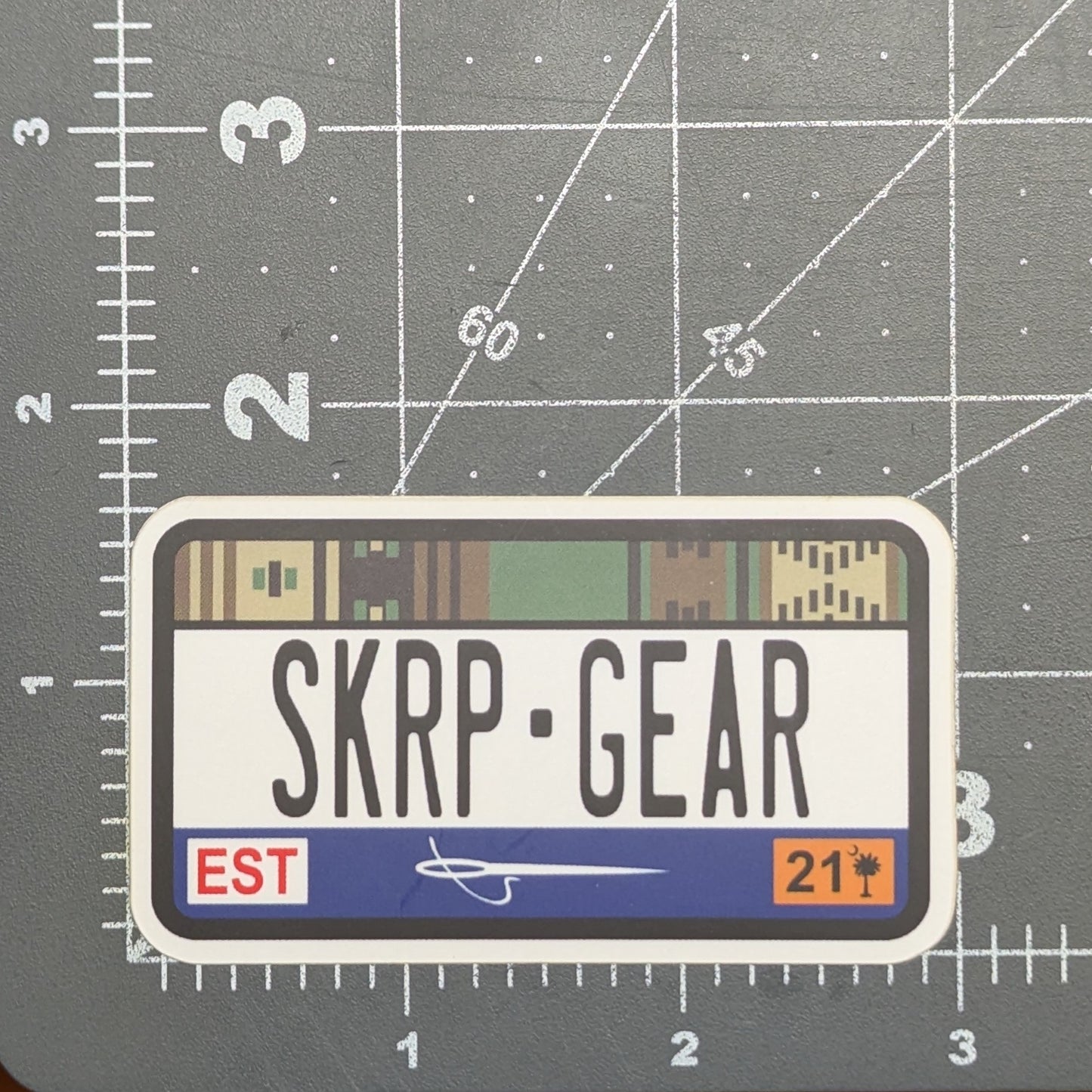 SKRP License Plate - Sticker