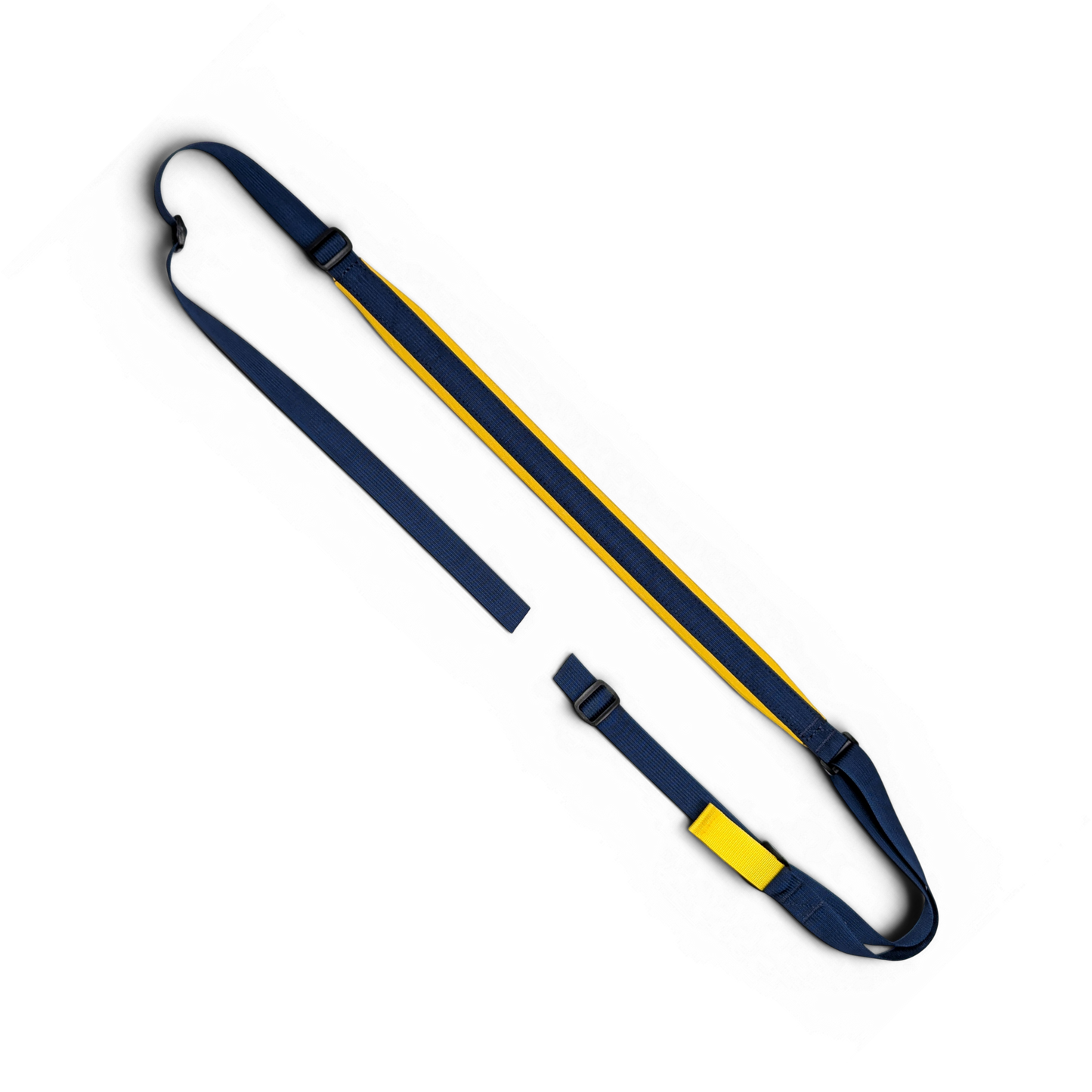 Navy Blue + Yellow Padded Sling