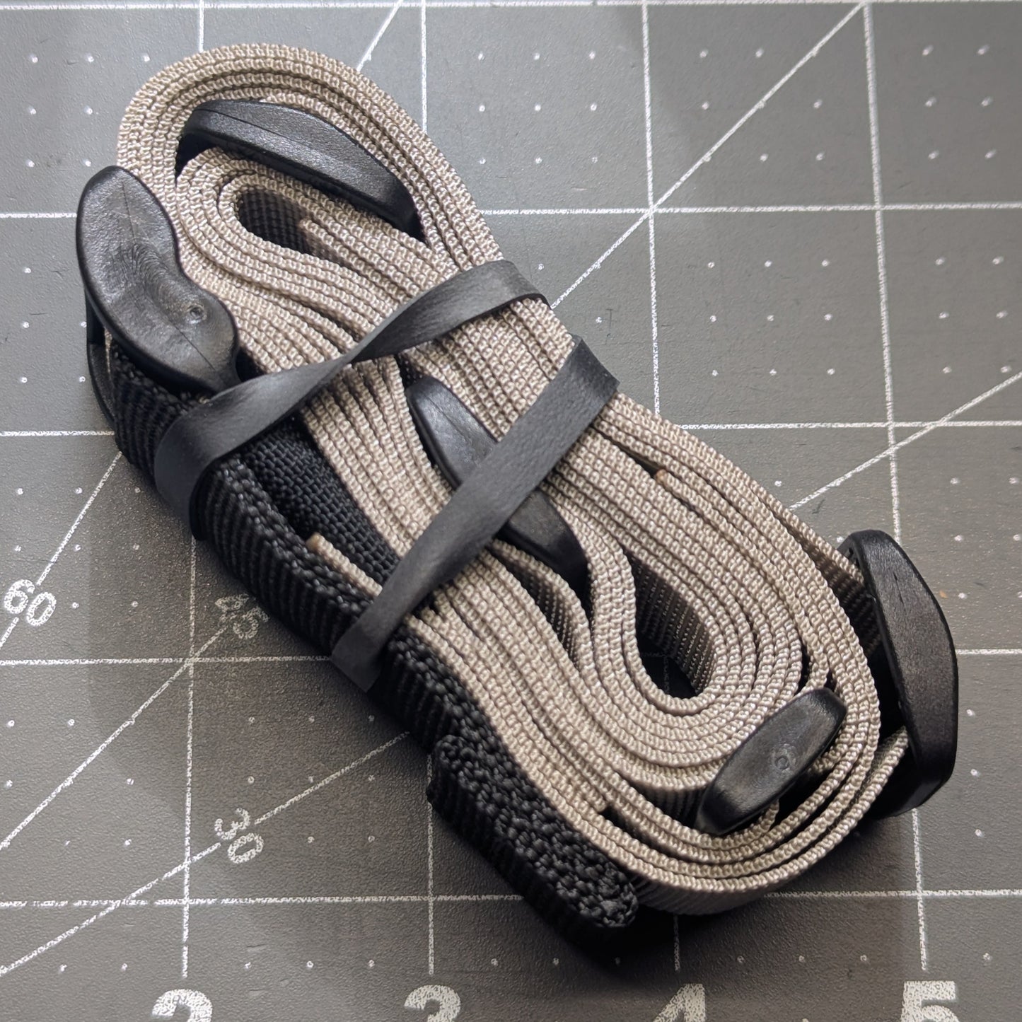 Silver + Black Basic Sling