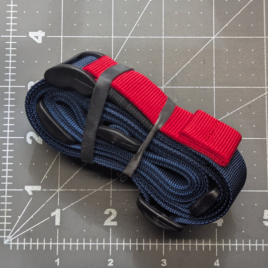 Navy Blue + Red Basic Sling