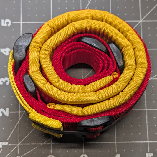 Red + Yellow Padded Sling