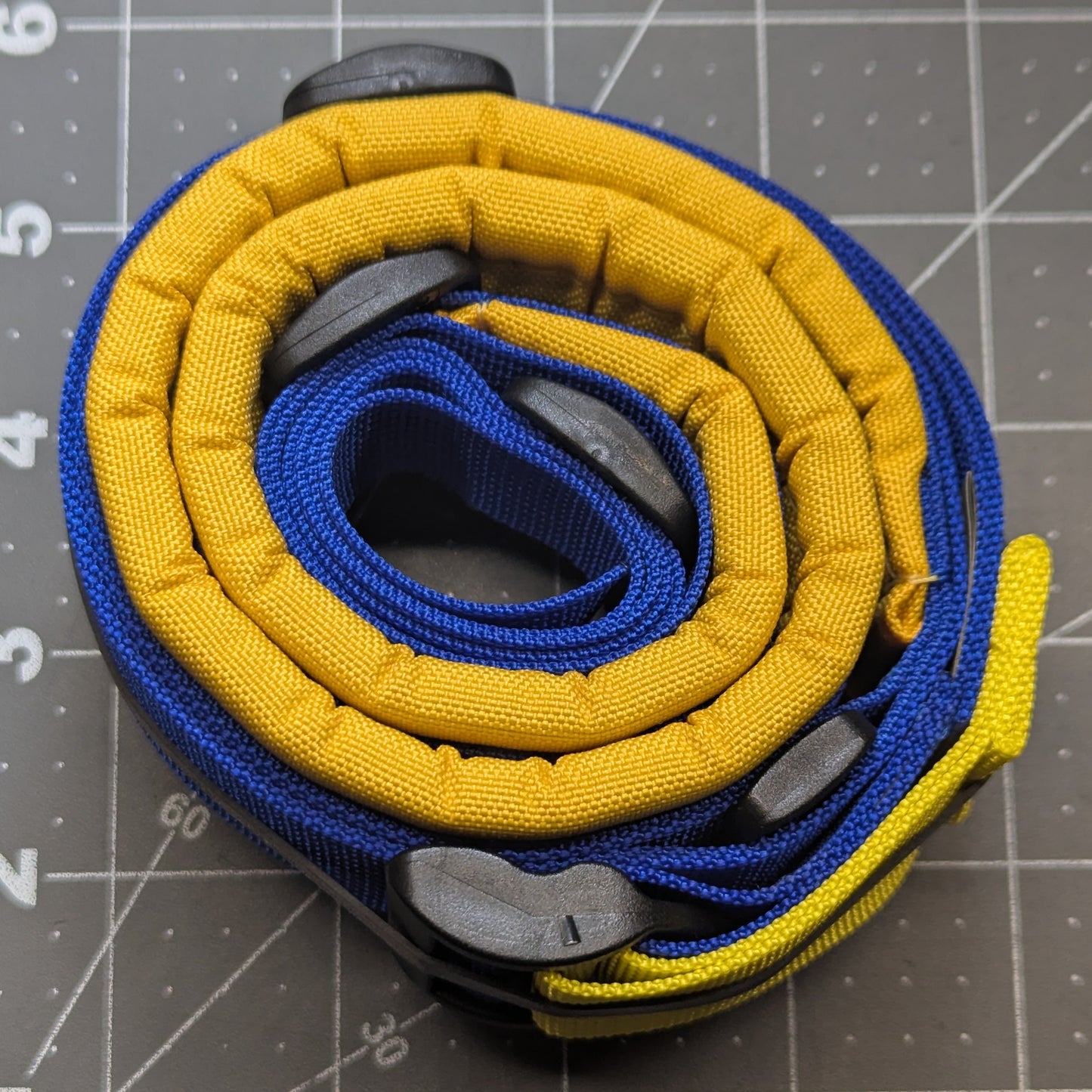 Blue + Yellow Padded Sling