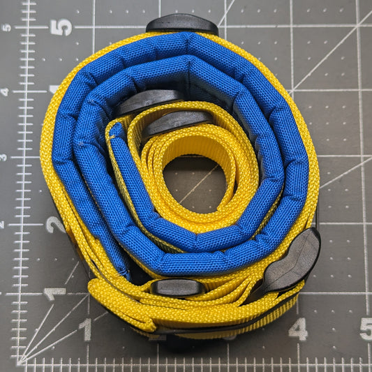 Yellow + Blue Padded Sling