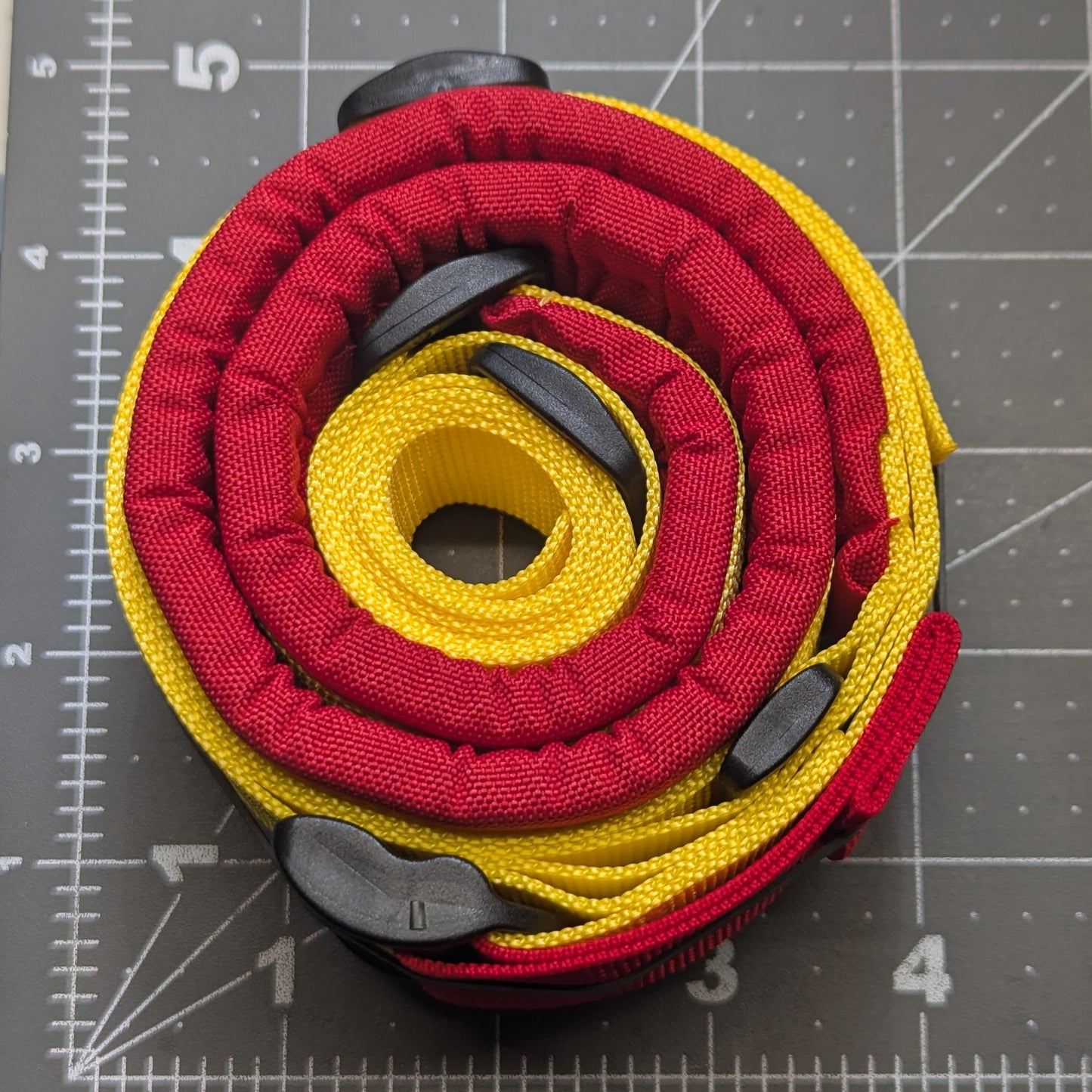 Yellow + Red Padded Sling